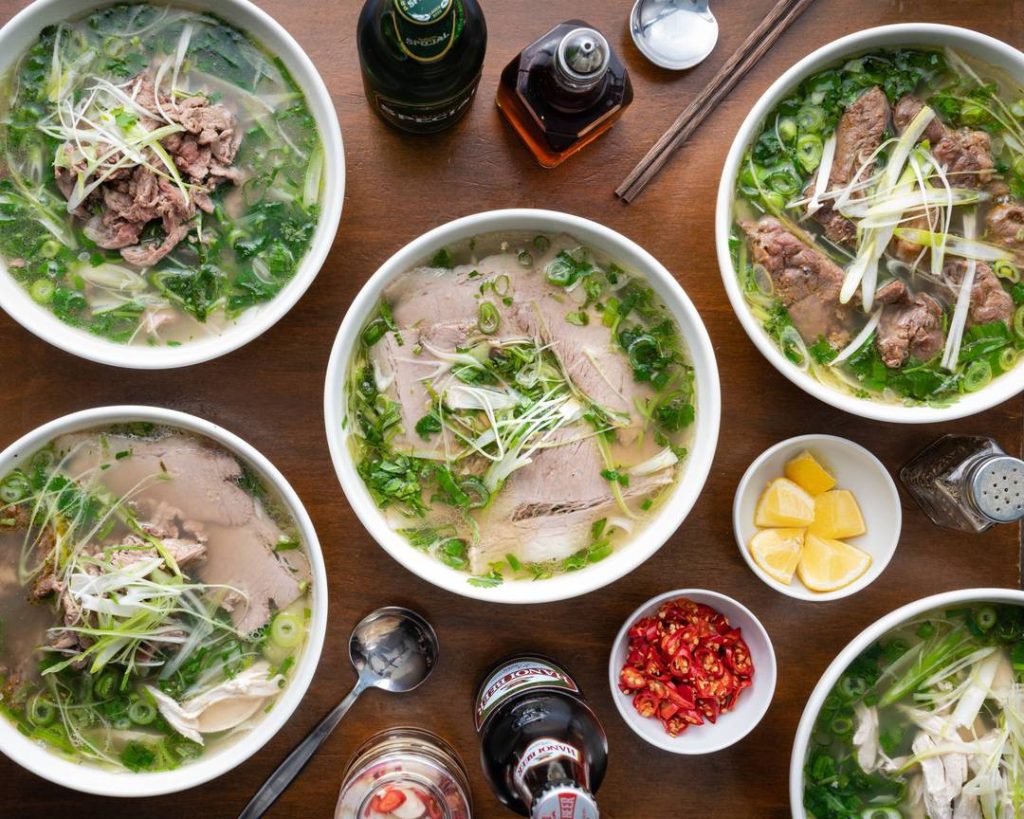 Pho is a dish you must try when you visit an Asian restaurant Budapest